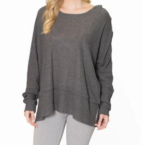 Flying Colors Apparel THE SERENA Snap Sleeve Tunic